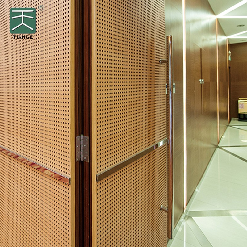 Mdf Perforated Panels For The Corridor