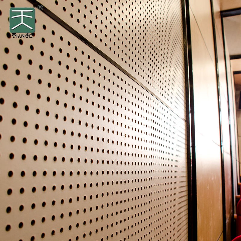 Perforated Timber Acoustic Panels For Museums