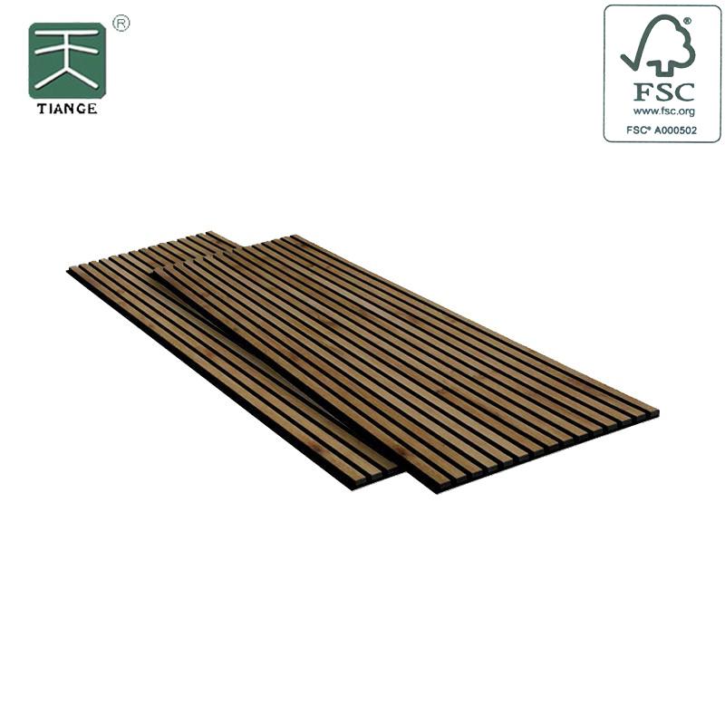 Classic Acoustic Oak Slat Wall Panel For Wall