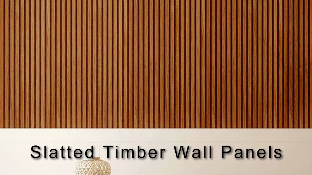 Use Slatted Timber Wall Panels To Add Real Character