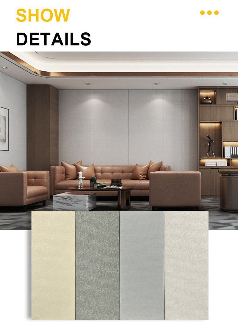 Eco-friendly Color Fiber Acoustic Panel-3