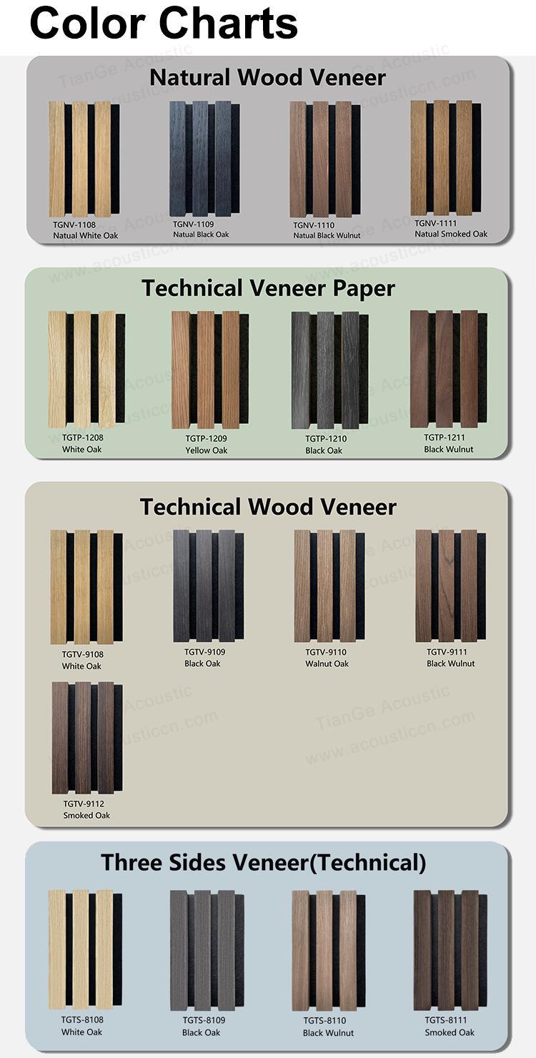 Acoustic Wood Wall Vertical Slat Panels-7