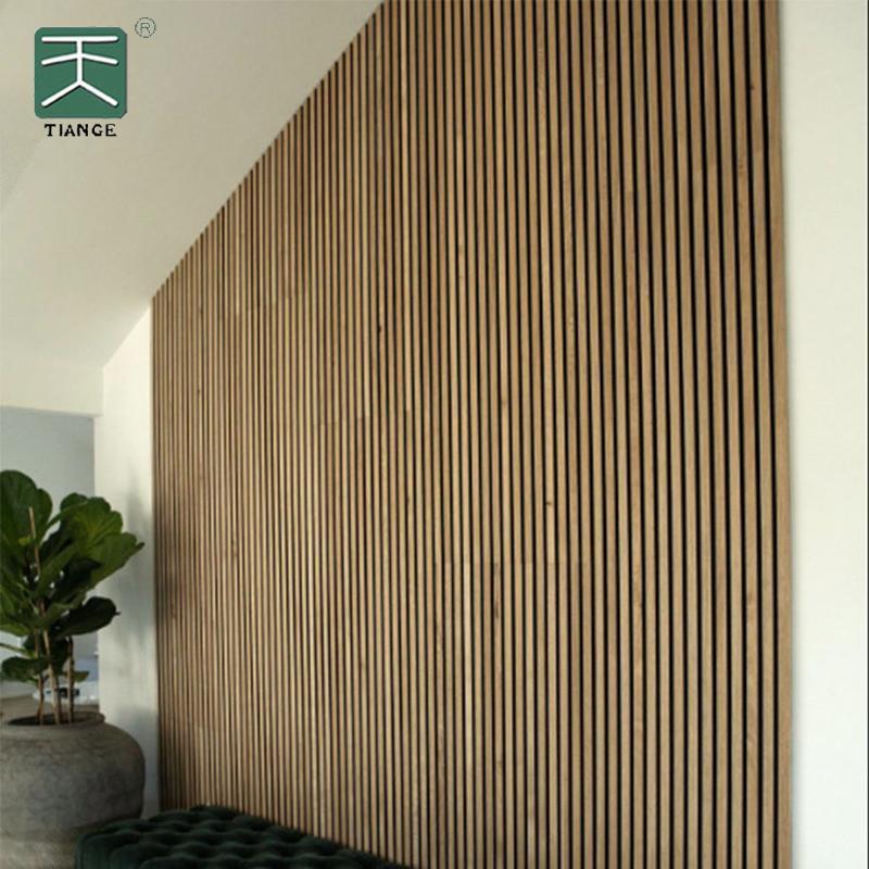 Better Sound Absorption With Wooden Slatted Panels