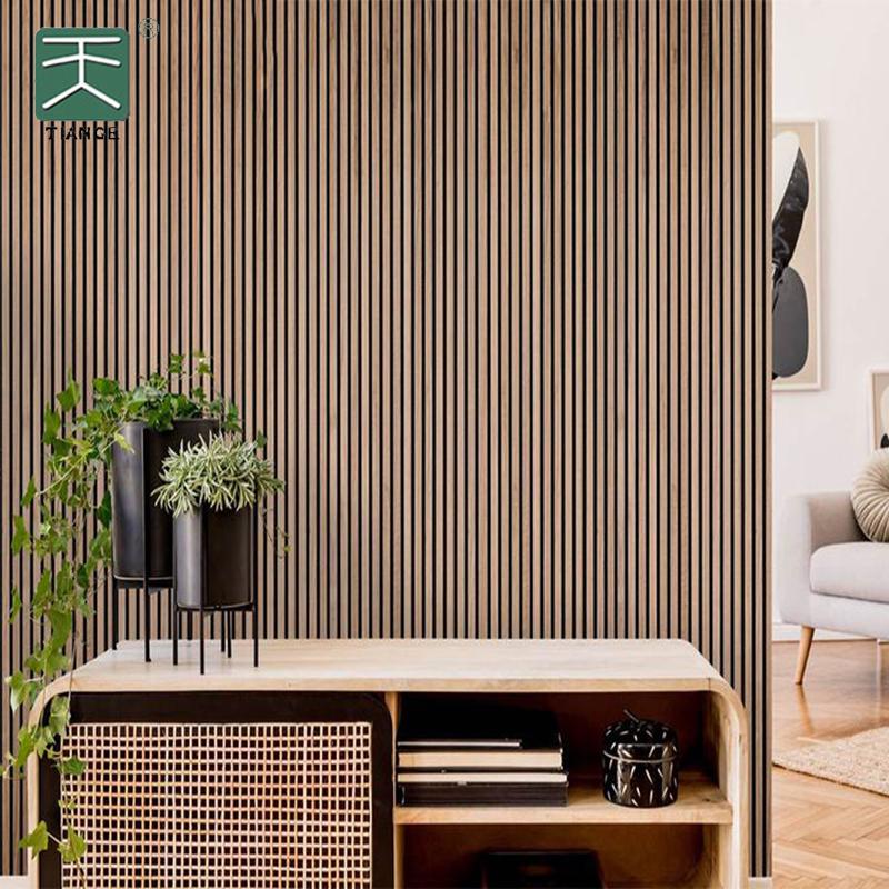 Wholesale Acoustic Decorative Slat Wood Panels