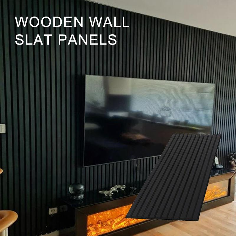 Natural and Eco-Friendly Wooden Wall Slat Panels-1