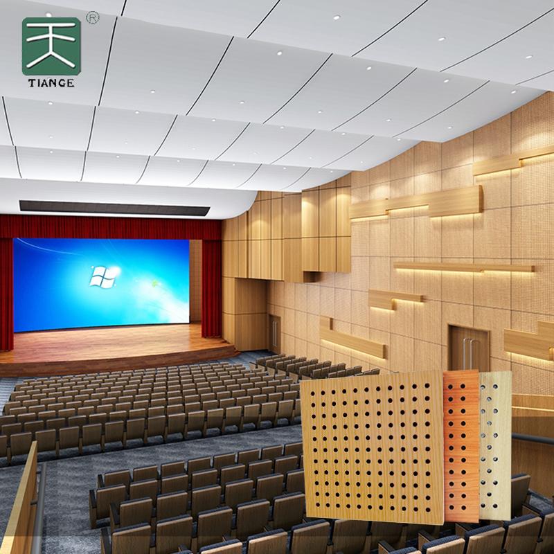 Wooden Perforated Acoustic Panels Enhance Acoustic Clarity