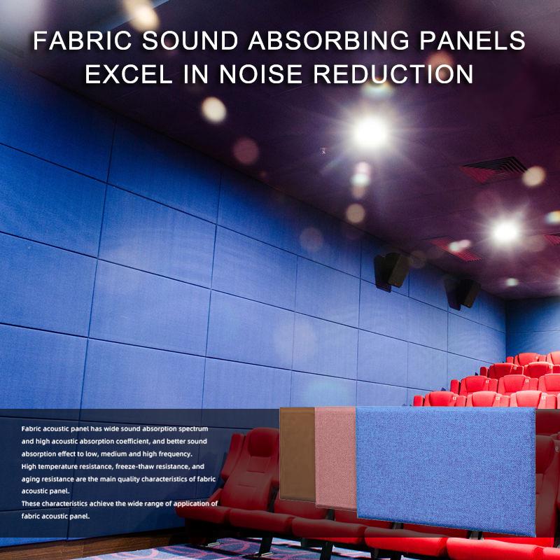 Fabric Sound Absorbing Panels Excel in Noise Reduction-1