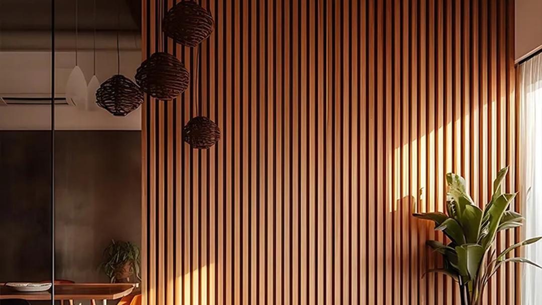 Use Wood Slat Wall Panels to Make Rooms Beautiful