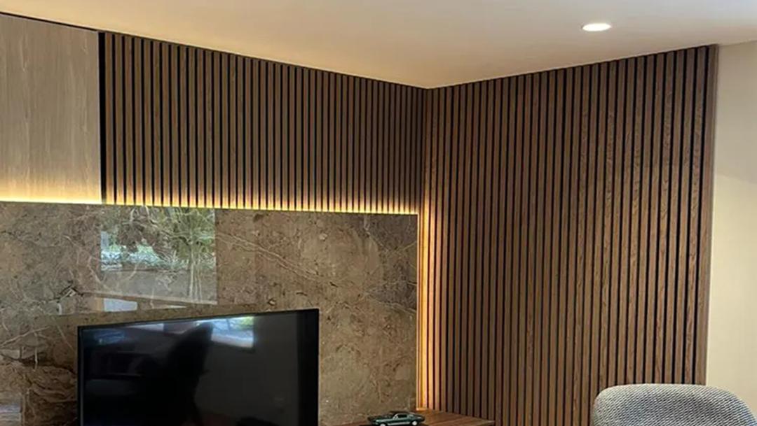 Enhance Home Decor with Wooden Slats Panels