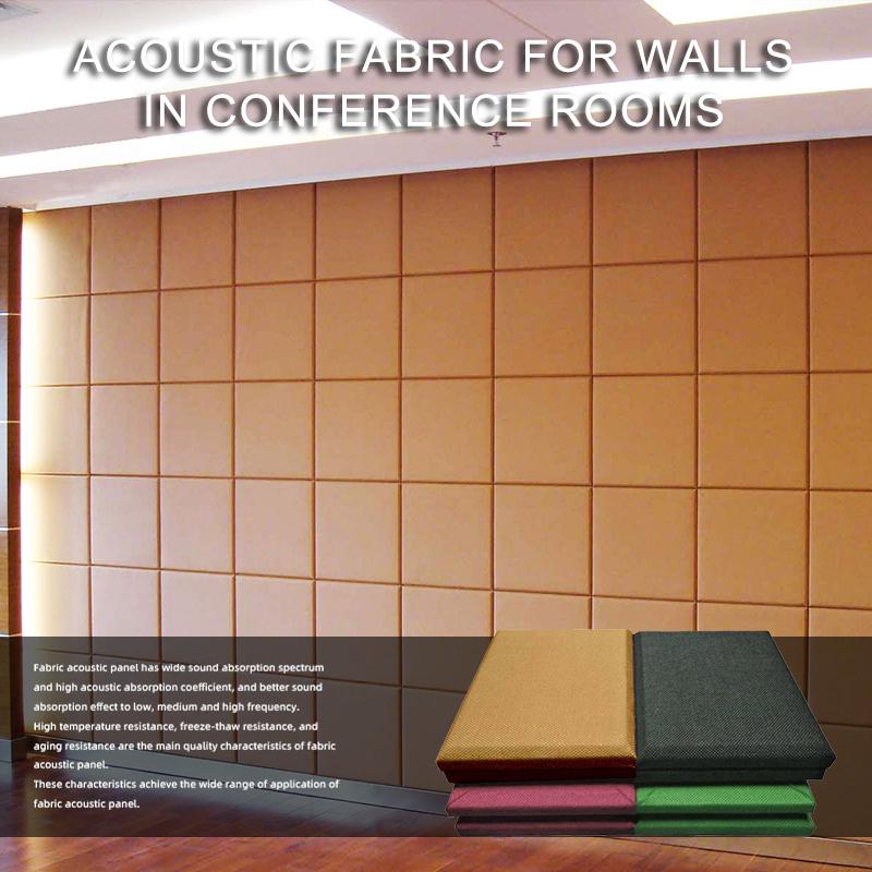 Acoustic Fabric for Walls in Conference Rooms-1