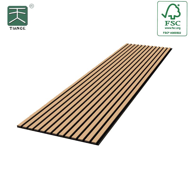 Functional Timber Slatted Panels for Enhanced Acoustics