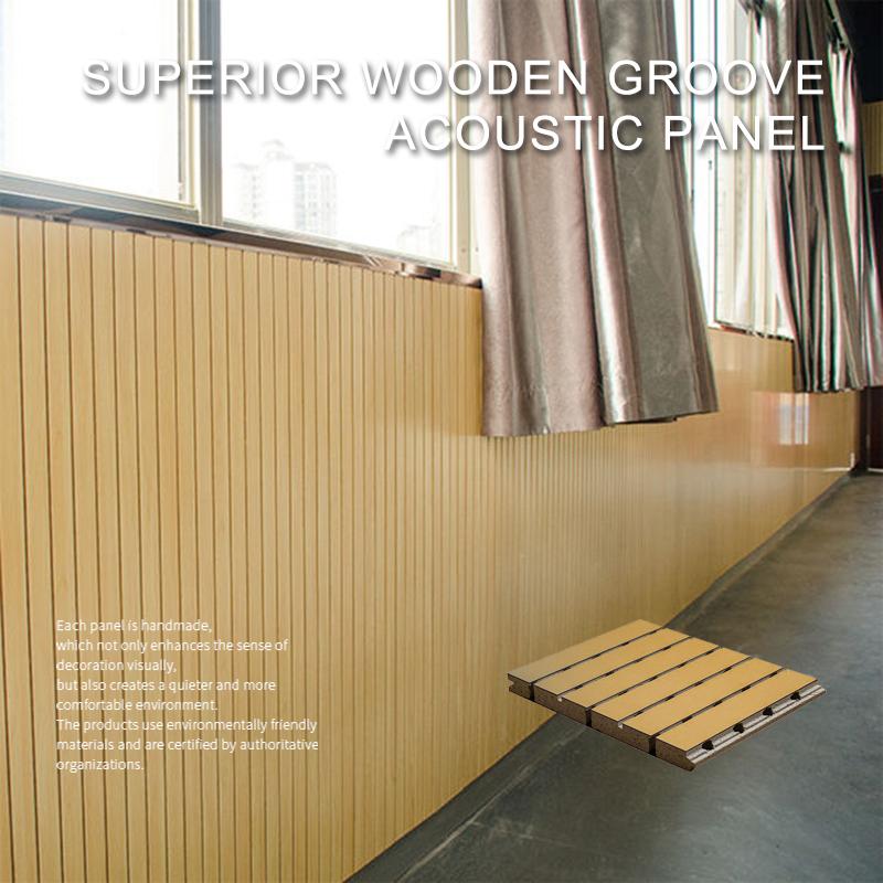 Superior Wooden Groove Acoustic Panel-1