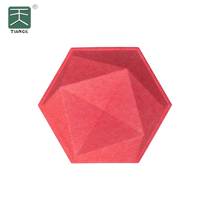 3D Hexagonal PET Acoustic Panel