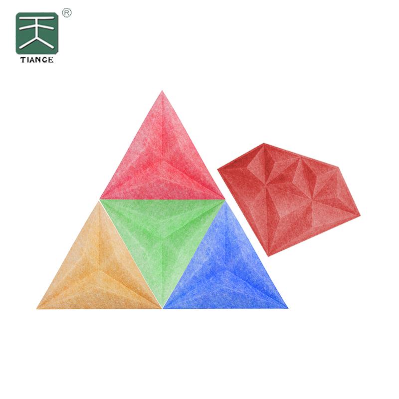 3D Triangle PET Acoustic Panel