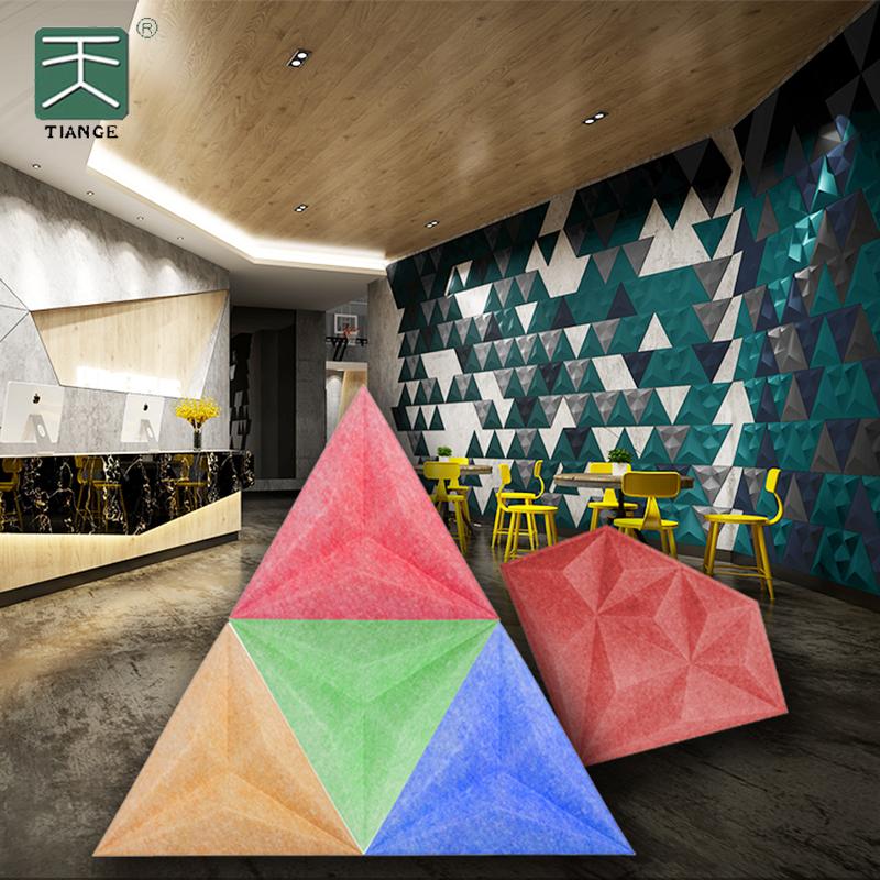 3D Triangle PET Acoustic Panel