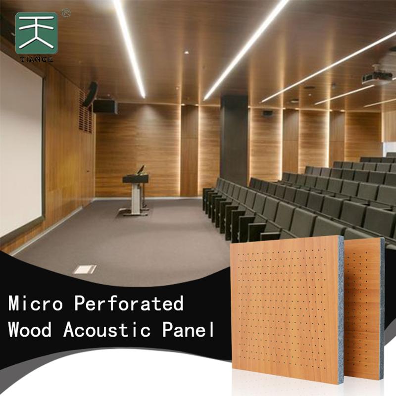 Micro Perforated Wood Acoustic Panel