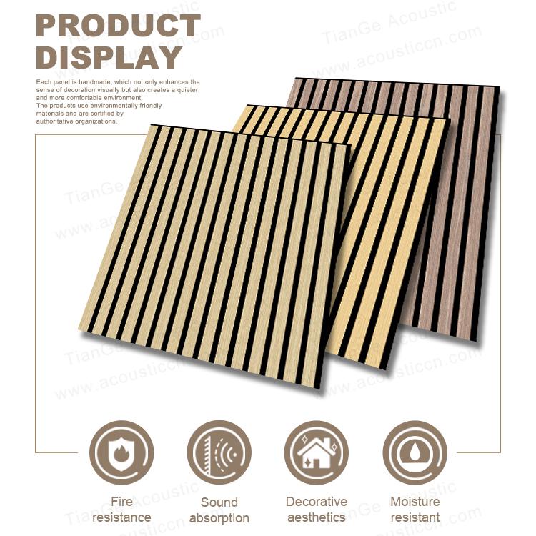 Akupanel 60cm Acoustic Slat Wood Panels-2