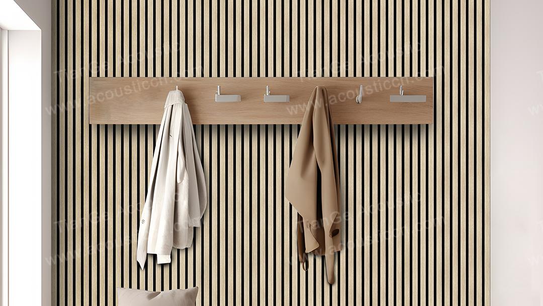 Stylish Acoustic Wood Slat Panels for Enhanced Sound Control