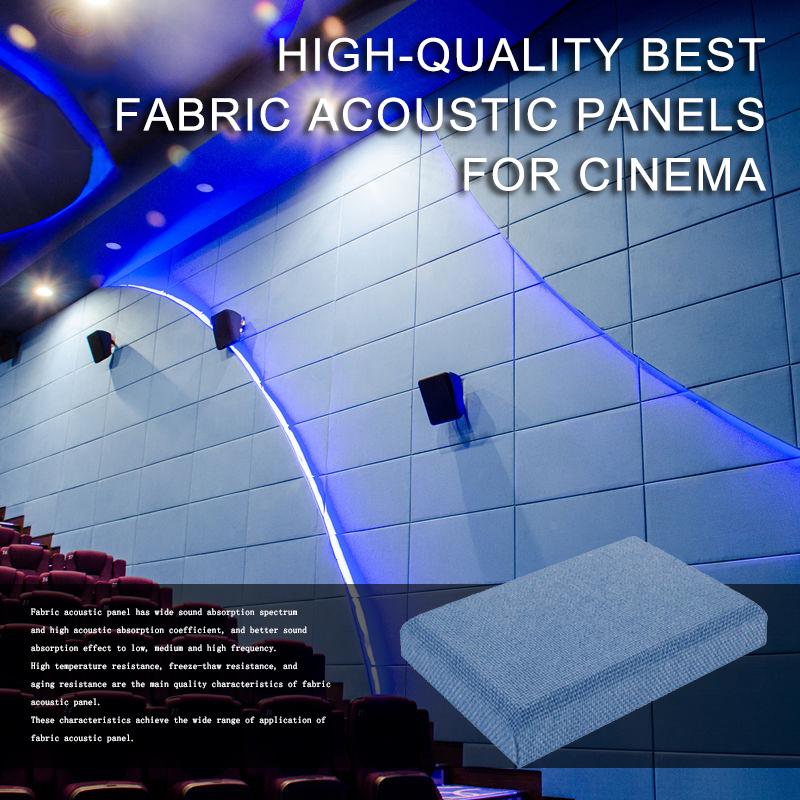 High-Quality Best Fabric Acoustic Panels for Cinema-1