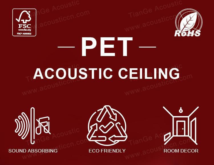 PET Acoustic Ceiling Baffles-1