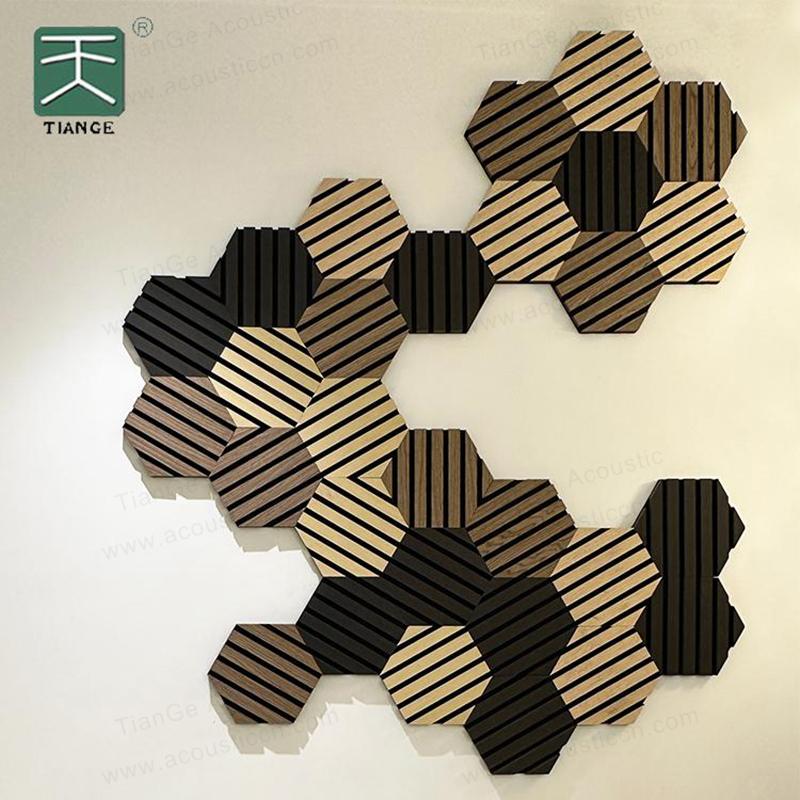 Sound and Decor Harmony with Hexagonal Akupanel