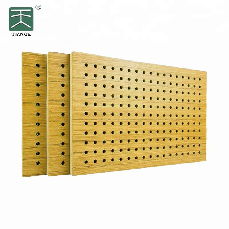 Visually Stunning Wooden Perforated Acoustic Panel