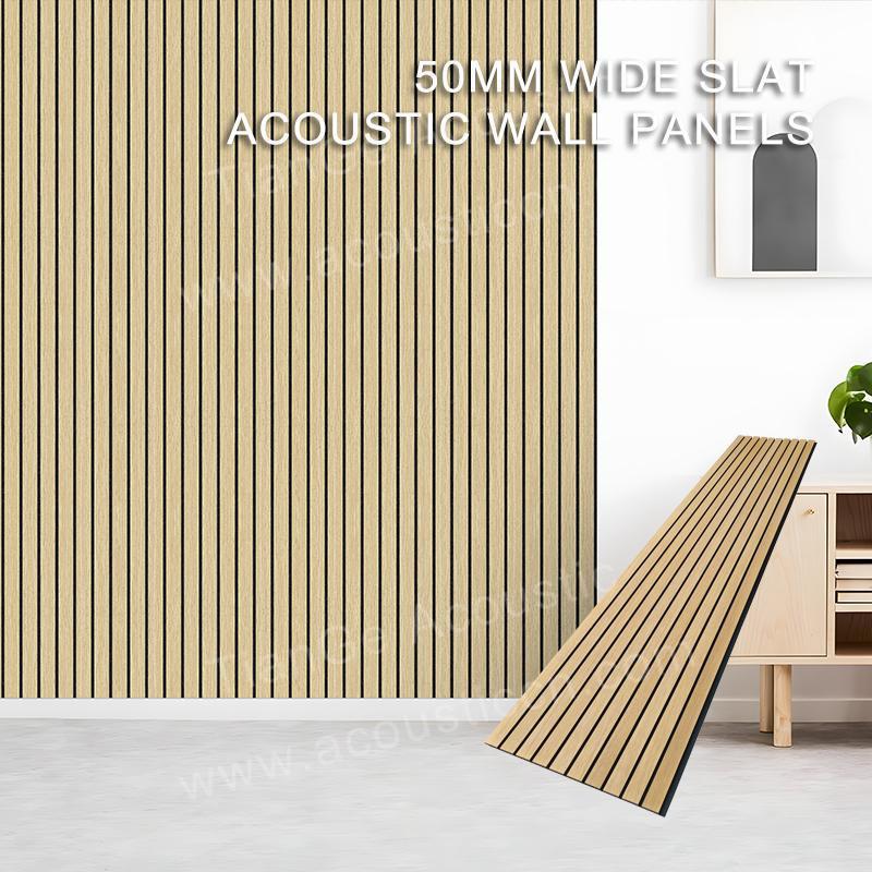 50mm Wide Slat Acoustic Wall Panels-0