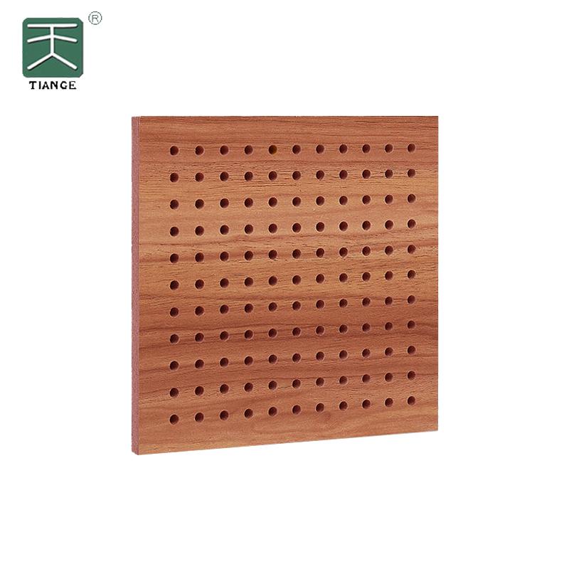 Natural Wood Perforated Panels