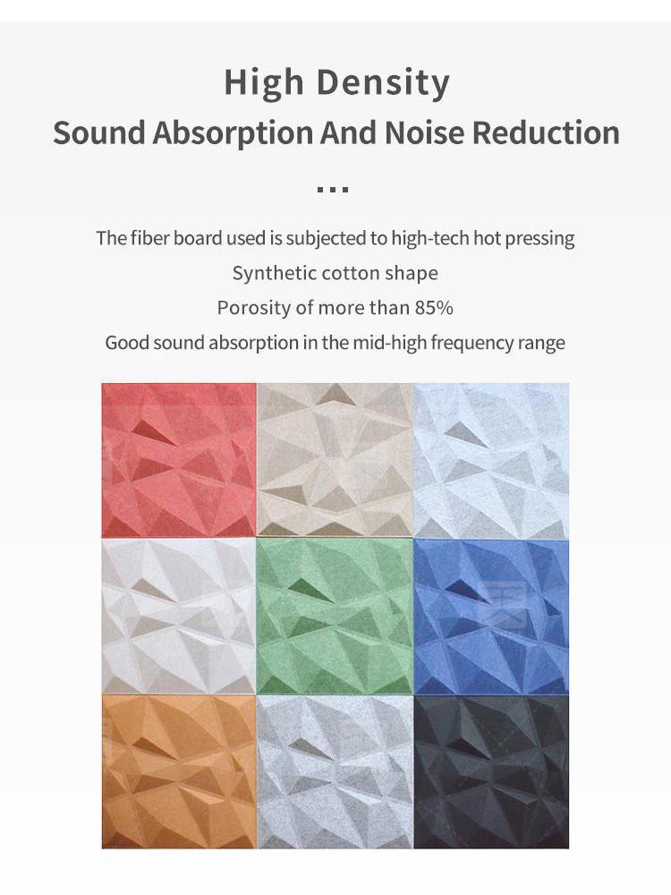 3D Polyester Fiber Acoustic Panel