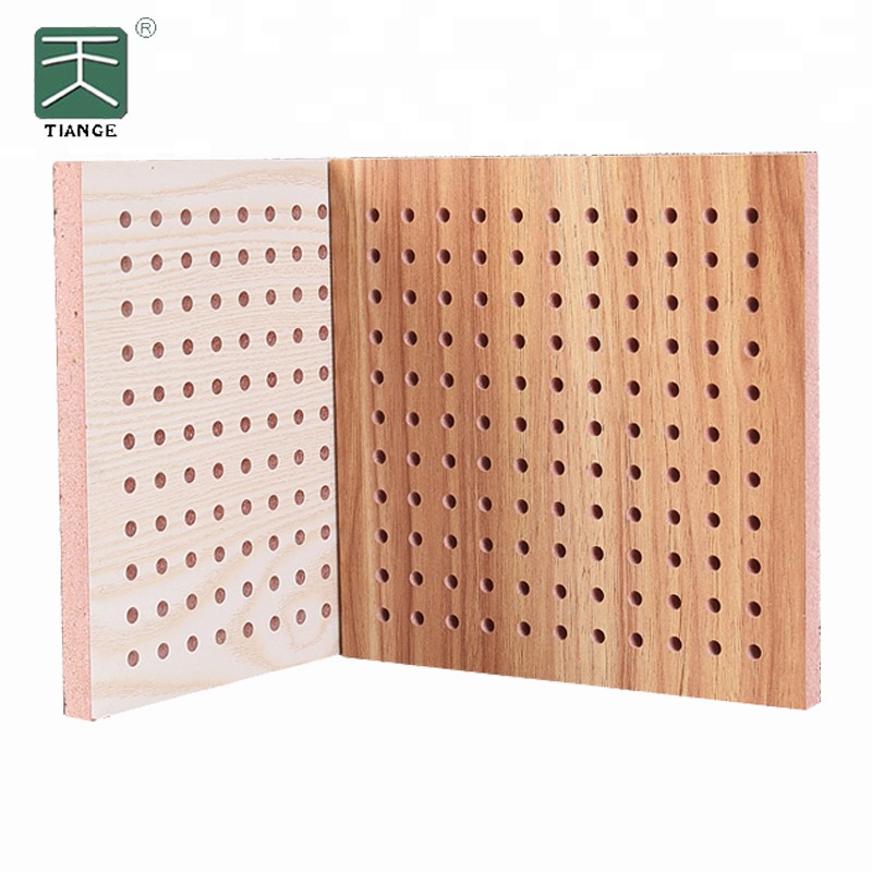 Red Mgo Board Perforated Acoustic Panel