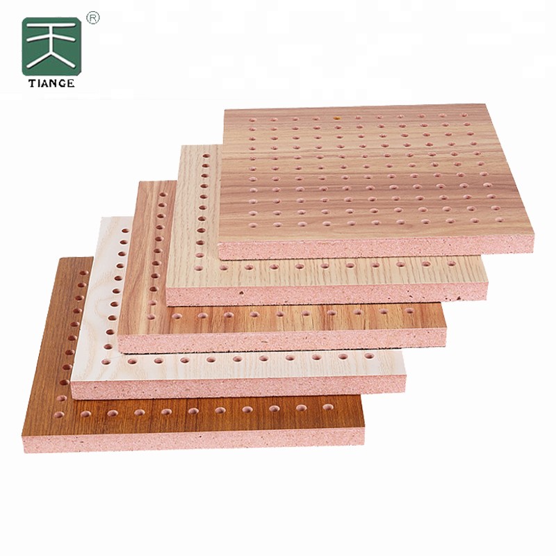 Red Mgo Board Perforated Acoustic Panel