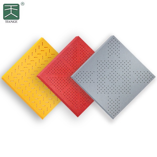 Polyester Fiber Perforated Panel