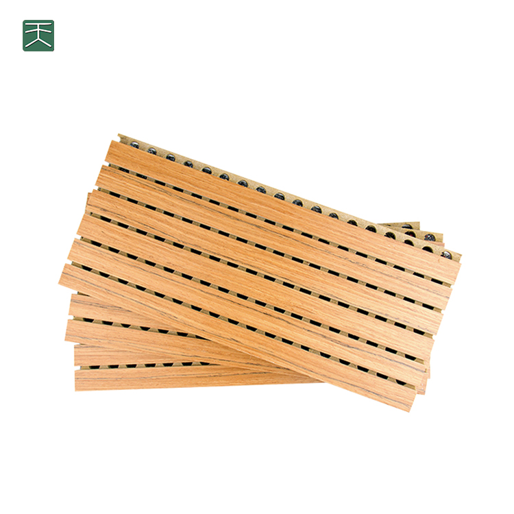 Grooved Wooden Acoustic Panel