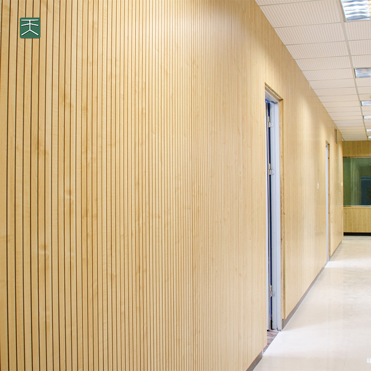 Grooved Wooden Acoustic Panel