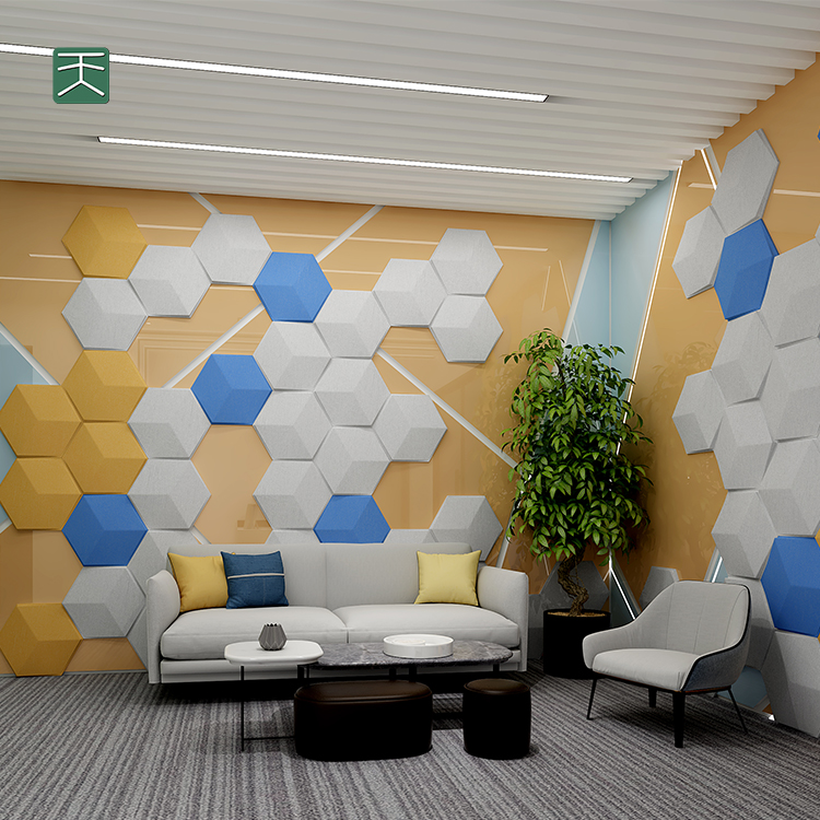 3D Polyester Acoustic Panel