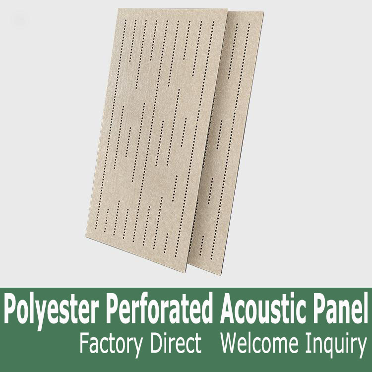 Polyester Perforated Acoustic Panel