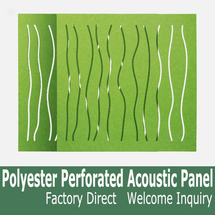 Polyester Perforated Acoustic Panel