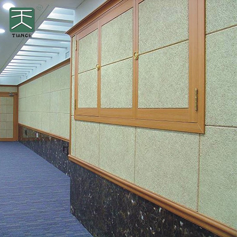 Wood Wool Fibre Board Acoustic Panel