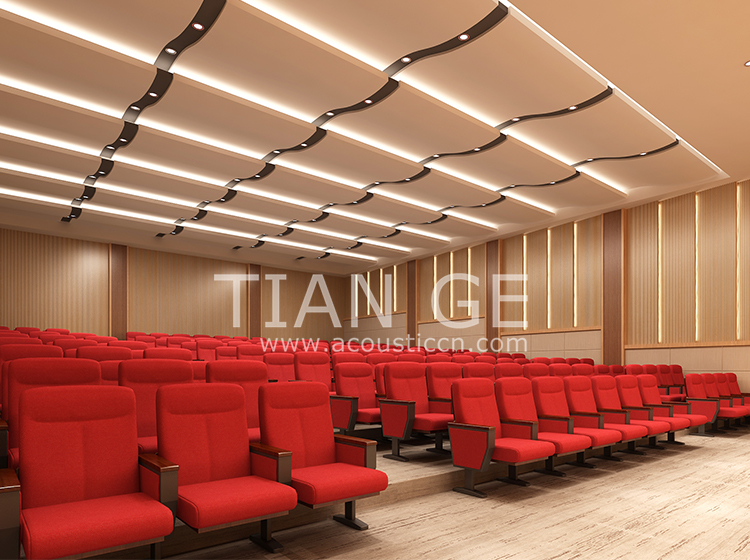 Grooved Wooden Acoustic Panel Gallery