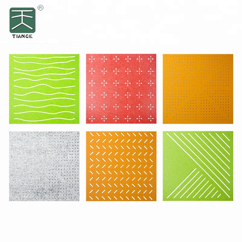 Carved Polyester Fiber Acoustic Panel