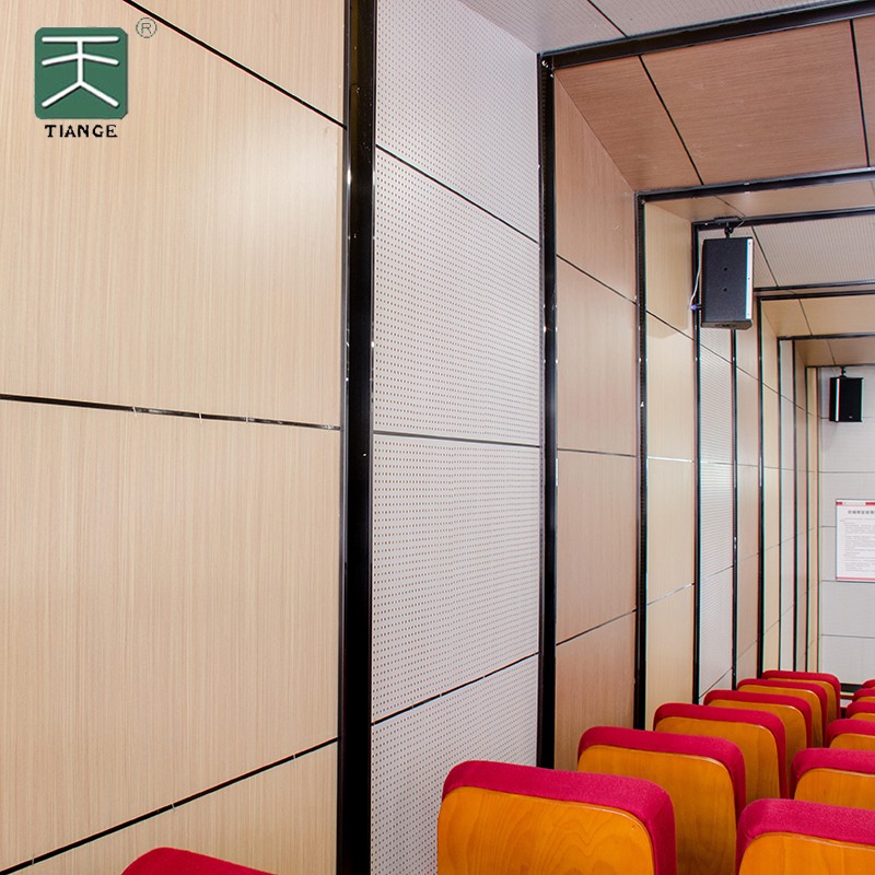 Perforated Wooden Panels For Function Halls