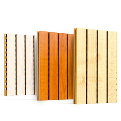 Grooved Wooden Acoustic Panel